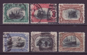 USA 1901 Panamerikanische Ausstellung in Buffalo Satz tadellos gestempelt s913 - Picture 1 of 1