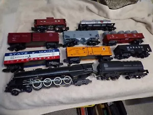 Vintage American Flyer 336 Loco with 8 cars, real nice, set #5665w 1956 4-8-4 - Picture 1 of 16