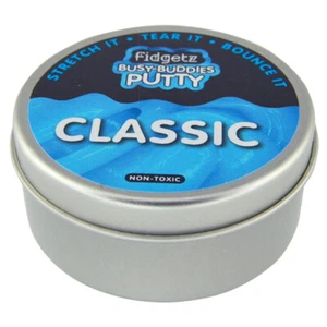 Fidgetz Busy-Buddies Non-Toxic Bouncy Putty Slime Toy for Kids - Blue - Picture 1 of 4