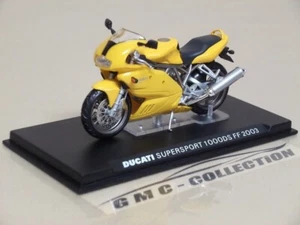 DUCATi SUPERSPORT 1000DS FF 2003 GiALLO YELLOW MOTO EDiCOLA 1/24 - Foto 1 di 2