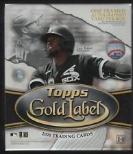IN STOCK 2020 Topps Gold Label Baseball Factory Sealed Hobby Box Gold Frame AUTO