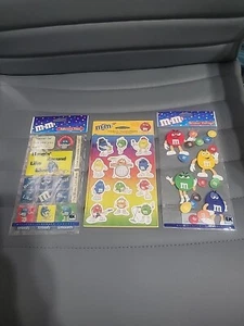 RARE Jolee's M&M's Brand Characters Candy Chocolate Scrapbooking Stickers - Picture 1 of 7
