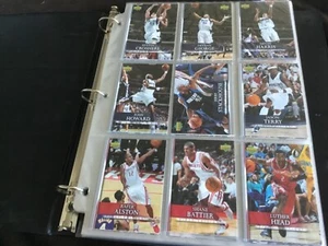 Binder Full Of NBA  Basketball Cards 270+ Upper deck 1st Ed.  2007 No Duplicates - Picture 1 of 9