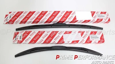 Lexus IS250 IS350 Genuine Factory Wiper Blade Set 85222-53071 85212-53081 - Image 1 of 4
