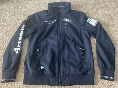 Chaqueta Pelle Artemis Racing Argo Group Cremallera Completa Azul Marino Mujer Mediana Foto 1 de 4