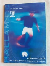 1999/00 HALLAM FC v FRICKLEY ATHLETIC Sheffield Senior Cup Semi Final