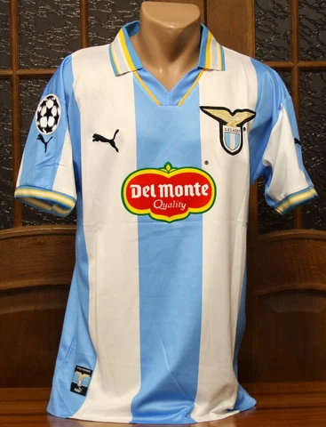 S.S. Lazio Champions League Third Football Shirt Jersey 1999/2000 Cover