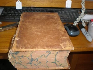 Rare 1854 Antique Book Dramatic Works Willams Shakespeare All in One Volume - Picture 1 of 10