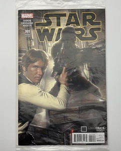 UNOPENED Star Wars #001 Variant (Marvel 2015) Loot Crate Exclusive Comic - Picture 1 of 4