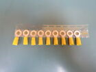 MOLEX  19070-0133 Qty of 60 per Lot Ring Terminal Connector 1/4 Stud Circular 10