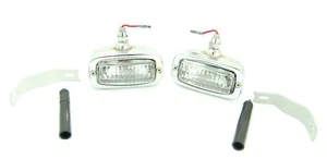 Rear Back Up Light Set With Bulbs Fits Volkswagen Type1 Bug Type3 Ghia Thing - Picture 1 of 2