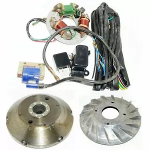 Estator Vespa con kit de conversión de volante de inercia 6V a 12V VBB VBA VNA Super Sprint NUEVO - Imagen 1 de 12