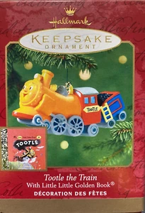 VTG HALLMARK 2001Keepsake "Tootle The Train"(With little golden book) - Picture 1 of 4