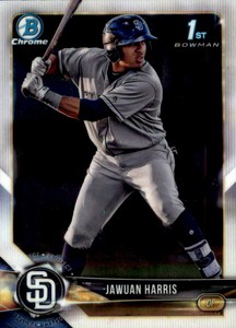 2018 BOWMAN CHROME DRAFT - PROSPECT - JAWUAN HARRIS (#BDC-85)