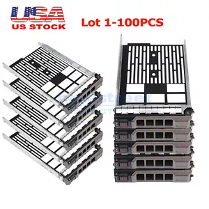 Lot 3.5" Tray Caddy Dell R720 T420 MD3600i MD3200 MD3400 MD1200 MD1400 NX300 - Picture 1 of 8