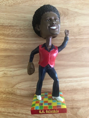 2007 INDIANS CC SABATHIA "TURN BACK THE CLOCK - 70's" DISCO SGA BOBBLEHEAD Cover