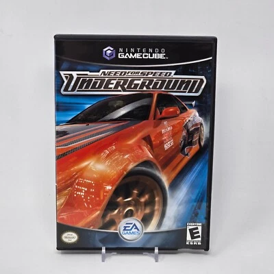Need for Speed: Underground (Nintendo GameCube) Black Label CIB & TESTED - Image 1 of 3