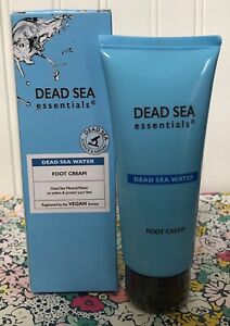 ONE NEW & SEALED AHAVA DEAD SEA WATER FOOT CREAM 3.4 OZ VEGAN