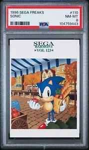 1996 Sega Freaks Sonic the Hedgehog Harmony Vol. 123 | PSA 8 - Picture 1 of 5