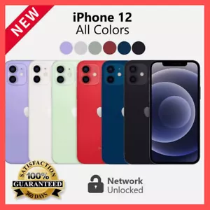 NEW Apple iPhone 12 64GB 128GB 256GB Unlocked sealed AU STOCK FREE GIFT - Picture 1 of 12