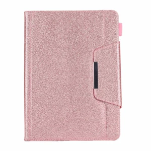 Luxury Bling Folio Leather Wallet Stand Magnetic Smart Case Cover For iPad Model - Picture 1 of 34
