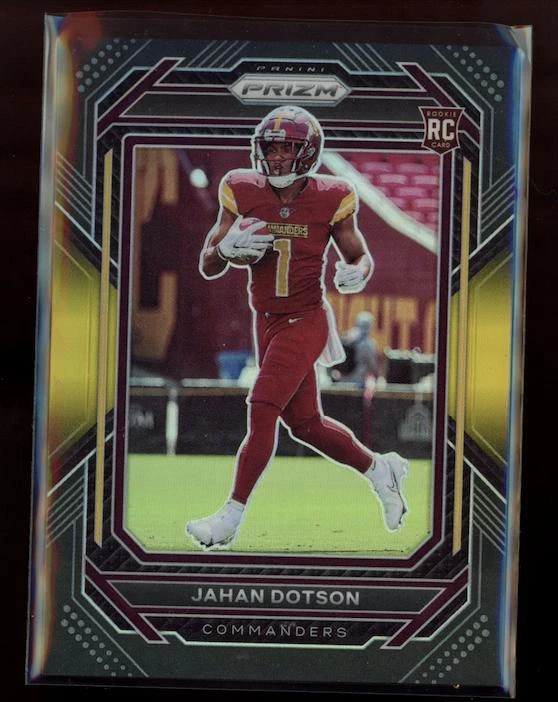 JAHAN DOTSON 2022 Panini Chronicles Prizm Black Gold /10 #PB-15 Rookie - Image 1 of 2