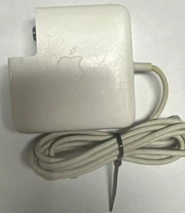 Genuine Apple-MagSafe 1 60W  Charger For MacBook &13"  Pro L Tip W-6 Ft AC Cord - Picture 1 of 8