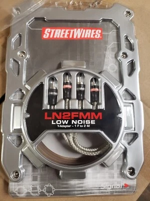 MTX Streetwires LN2FMM low Noise Y-Adapter 1 Female to 2 Male - Image 1 of 2