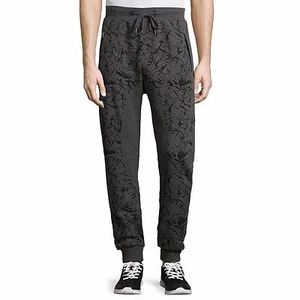 Men's Waimea Fashion Print Jogger Pants, Color: Grey/Black - Size: S  () - Picture 1 of 1