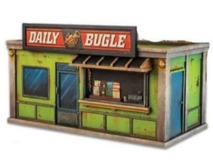 News Stand Building 35mm Terrain Marvel Crisis Protocol Set Scenery Daily Bugle - Picture 1 of 2