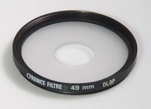 FILTRE 49mm CENTER SPOT FILTER FRANCE FILTRE IDÉAL PORTRAIT PHOTO DE CHARME - Imagen 1 de 1