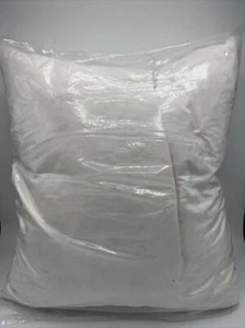 Yves Delorme White Filling Commun Orieller Pillow 20.5” X 20.5” Throw Duck - Picture 1 of 4
