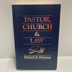 Pastor, Church and Law by Richard R. Hammar (1st Edition 1983) - Picture 1 of 8