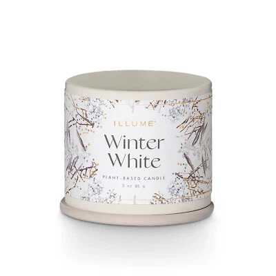 Illume - Winter White Demi Vanity Tin Candle - 45364333000 - Image 1 of 4