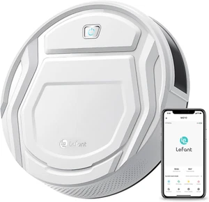 Robot Vacuum Cleaner, Strong Suction, 120 Mins Runtime, Slim, Low Noise, Automat - Picture 1 of 12