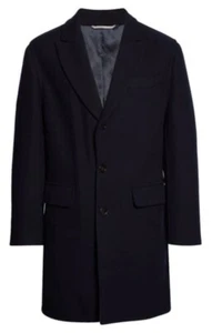 Brunello Cucinelli Mens Wool Cashmere Nvy Coat Sz 48/M NWT $7495 - Picture 1 of 13