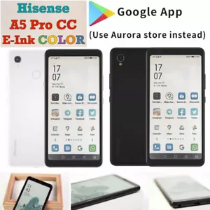 4G Hisense A5 PRO CC Colour Ink Screen e-Book Reader Android Mobile Phone Unlock - Picture 1 of 14