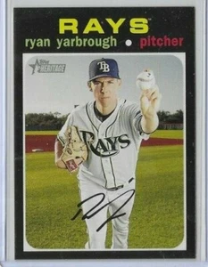 2020 Heritage #267 Ryan Yarbrough Tampa Bay Rays - Picture 1 of 2