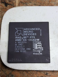 AMD AM5X86-P75 AMD-X5-133ADW 32-Bit CPU PGA168 x 1PC - Picture 1 of 3