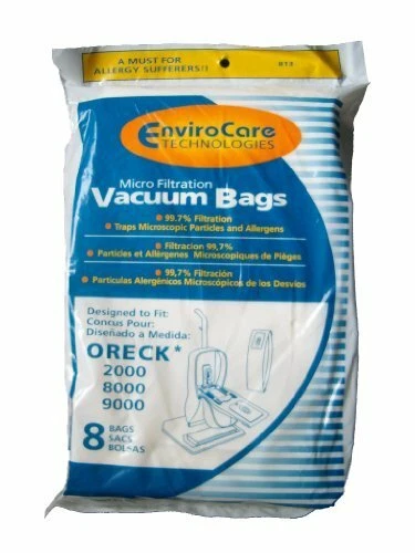 8 Se adapta a bolsa de vacío para alergias tipo Oreck XL PK80009 2000 3000 4000 8000 9000 Foto 1 de 2