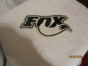NOS Fox Decal 4 3/8" Tall by 9" Wide - Picture 1 of 3