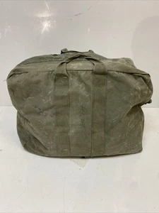 US Military Parachute, Flyers Kit Bag OD Green Large Aircrew Duffel Duffle Army - Picture 1 of 8