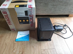 Synology NAS Diskstation DS416slim + 4x1TB WD Red 2.5" SATA HDDs - Picture 1 of 12