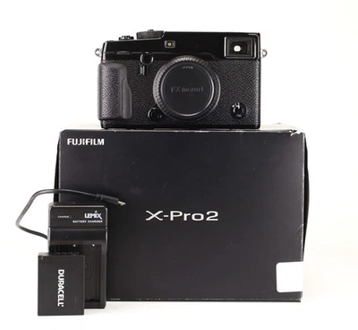 Fujifilm X-Pro2  Fuji X Pro 2 Camera Body Only  Generic Battery & Charger Boxed - Image 1 of 4
