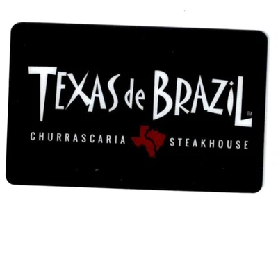 Texas de Brazil Gift Card - Restaurant Steakhouse - Collectible ONLY - NO Value - Image 1 of 2