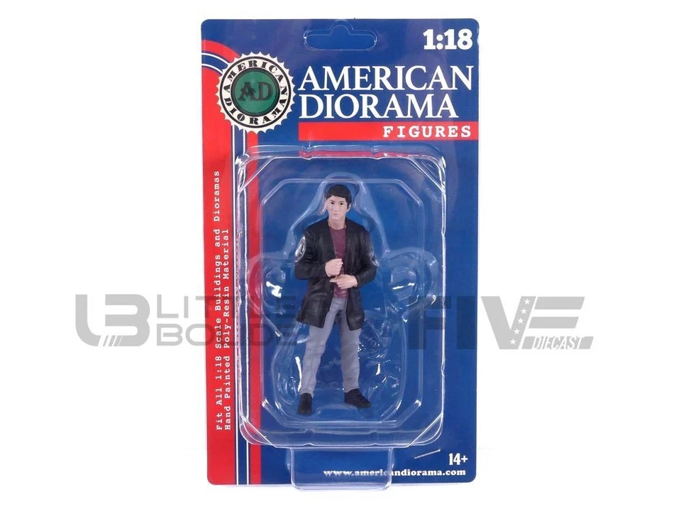 AMERICAN DIORAMA 1/18 - FIGURINES CAR MEET III FIGURE III 76328 - Photo 1/1