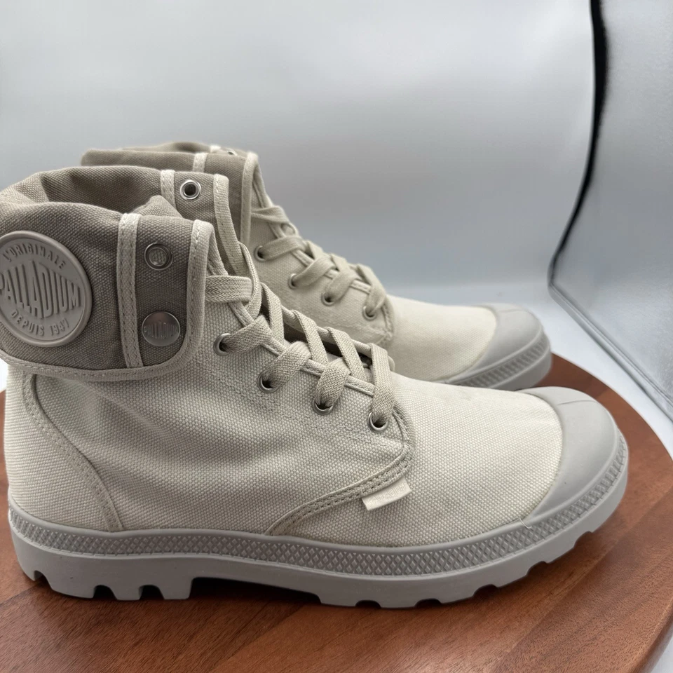 Palladium Iconic Baggy Canvas Boot in Vapor/Metal 02353-095-M Men's Size 10