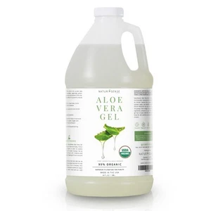 NaturSense Bio Aloe Vera Gel aus 100% reiner Aloe. Ideal für Haare, Kopfhaut, ... - Bild 1 von 7