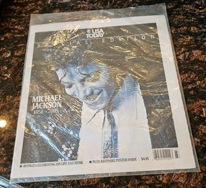 USA TODAY Michael Jackson Death Special Edition, Juli 2009, Neu in OVP, Sealed - Bild 1 von 5