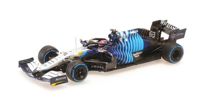 1:43 MINICHAMPS Williams F1 Fw43B #63 Belgium Gp 2021 George Russel 417211363 - Immagine 1 di 2